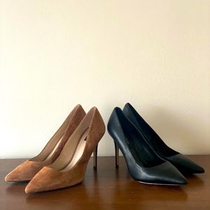 White House Black Market Pumps - Set of Two